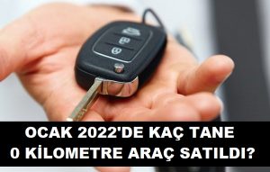 Sıfır araba satış rakamları 2022