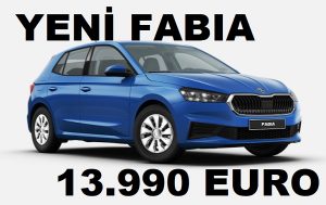 Yeni Skoda Fabia fiyatı