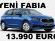 Yeni Skoda Fabia fiyatı