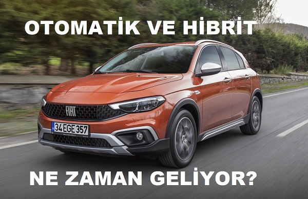 2022 Fiat Egea dizel otomatik.