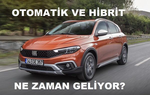 2022 Fiat Egea dizel otomatik.