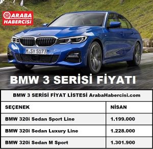 2022 BMW 3 Serisi fiyat listesi