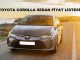 2022 Toyota Corolla Sedan Fiyat Listesi