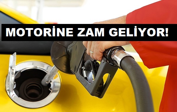 Motorin zammı 15 Nisan.