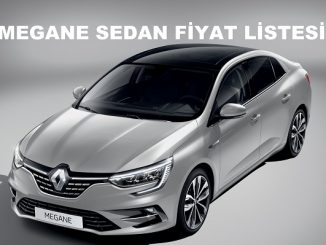 Renault Megane Sedan fiyat listesi 2022