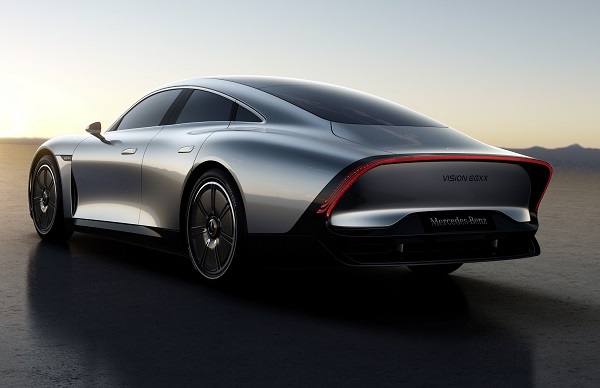 2022 Mercedes Vision EQXX Menzil.