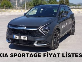 Yeni Kia Sportage Fiyat listesi.