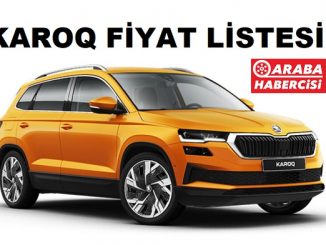 Yeni Skoda Karoq fiyat listesi