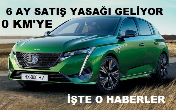 0 km 6 ay satış yasağı