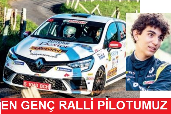 Renault En Genç Ralli Pilotu.