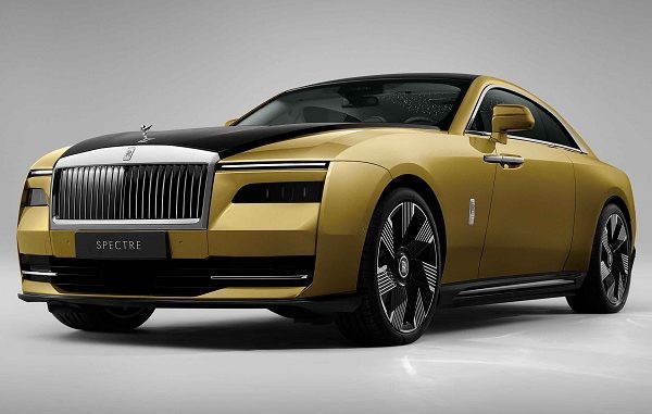 Elektrikli Otomobil Rolls Royce Spectre.