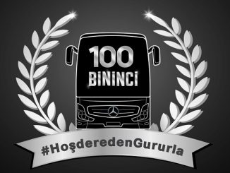 Mercedes Benz Türk 100 bin otobüs.