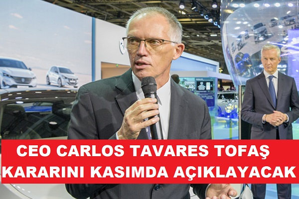 Stellantis Carlos Tavares Tofaş Kasım 2022.