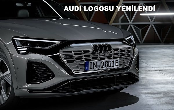 Audi logosu yenilendi 2022.