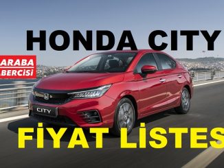 Honda City Fiyat Listesi Kasım 2022.