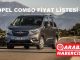 Opel Combo Fiyat Listesi Kasım 2022