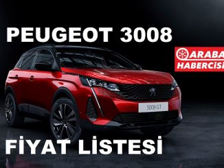 Peugeot 3008 Fiyat Listesi Kasım 2022