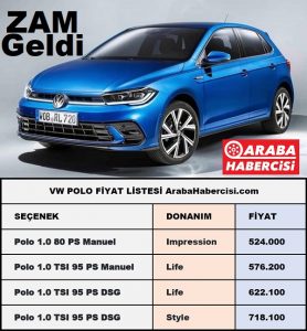 ötv matrah düzenlemesi Volkswagen Polo