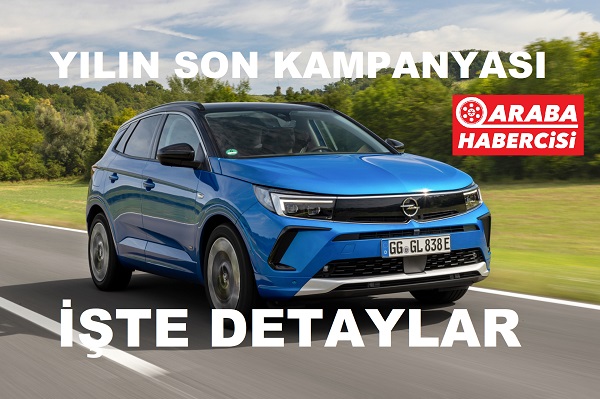 Araba Kampanyaları Opel Aralık 2022.