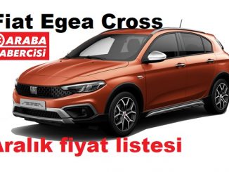 Fiat Egea Cross fiyatları Aralık 2022