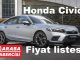 Honda Civic Sedan Fiyatları Aralık 2022