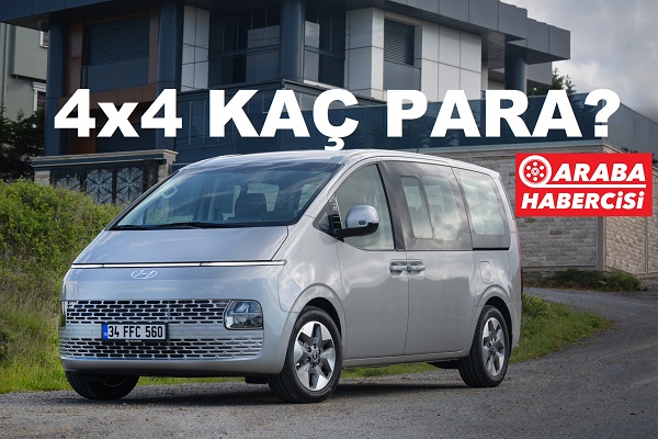 Hyundai Staria 4 çeker fiyatı