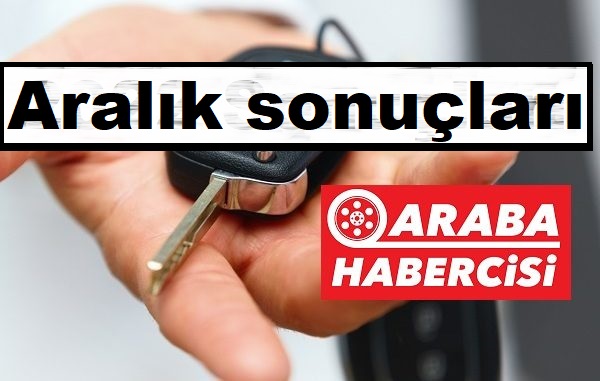 2022 Aralık Otomobil Satış sonuçları.