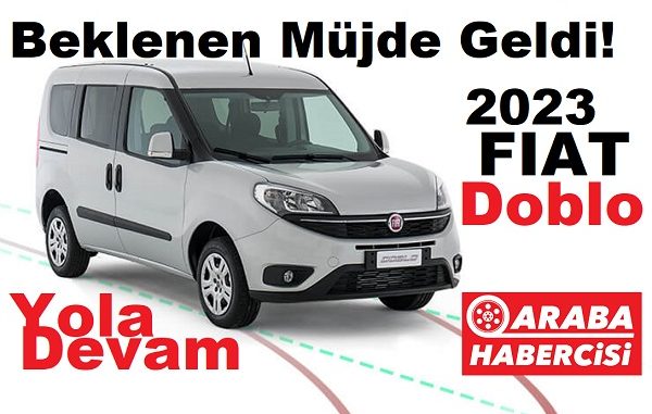 2023 Fiat Doblo fiyat listesi