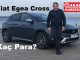 2023 Fiat Egea Cross fiyat listesi.