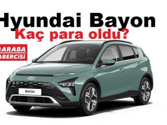 2023 Hyundai Bayon Fiyat Listesi