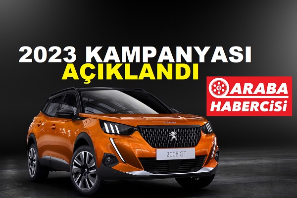 2023 Otomobil Kampanyaları Peugeot.