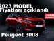 2023 Peugeot 3008 Fiyat Listesi Ocak