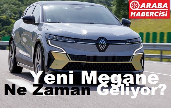 2023 Renault Megane elektrikli otomobil.