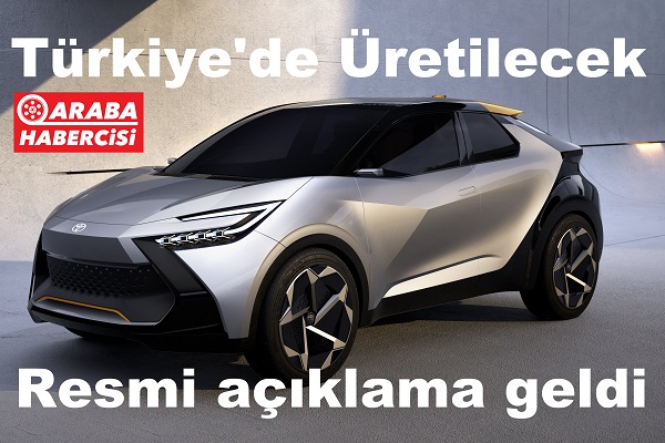 2023 Toyota CHR PHEV Hibrit üretimi