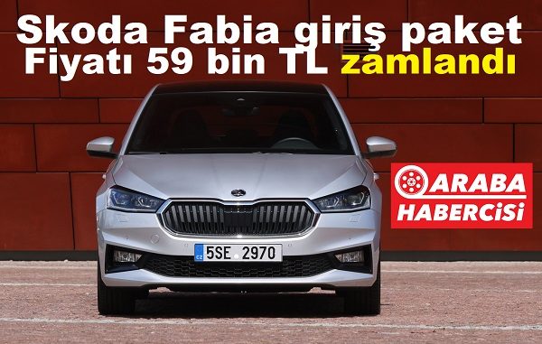 Skoda Fabia modeline zam geldi 2023.