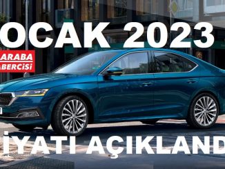 Skoda Octavia Fiyat Listesi Ocak 2023.