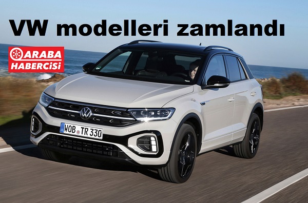 2023 Volkswagen modellerine zam geldi