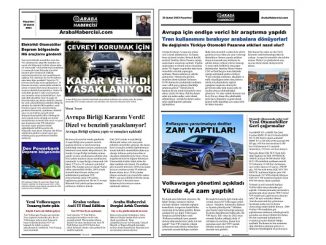 Gazete Otomotiv Sayfası Araba Habercisi 2023.