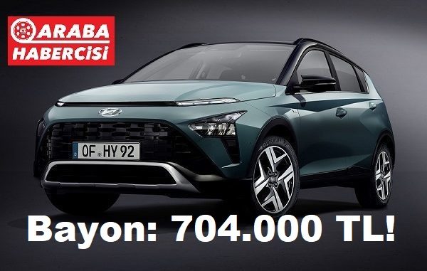 2023 Hyundai Bayon Fiyat Listesi Mart