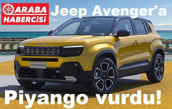 2023 Jeep Avenger fiyat listesi.