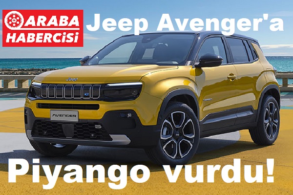 2023 Jeep Avenger fiyat listesi.