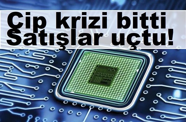 Avrupa Otomobil Satışları çip krizi.