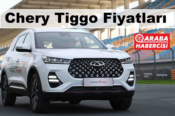 Chery Tiggo 7 Pro fiyat listesi.
