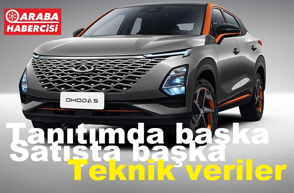 Chery teknik özellikleri farklı çıktı