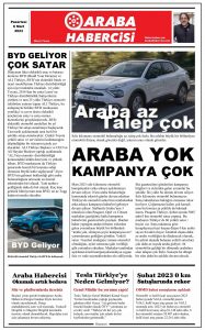 Otomotiv Gazete Sayfasi Araba Habercisi 6 Mart