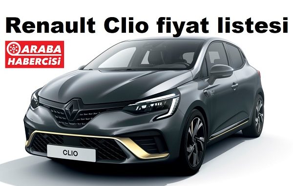 Renault Clio fiyat listesi Mart 2023.