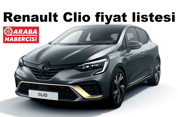 Renault Clio fiyat listesi Mart 2023.