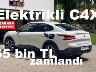 Citroen C4X fiyat listesi Nisan 2023.