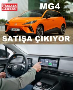 MG4 Electric Fiyat Listesi 2023