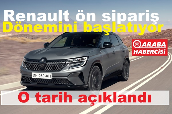 Renault Austral Fiyat Listesi 2023